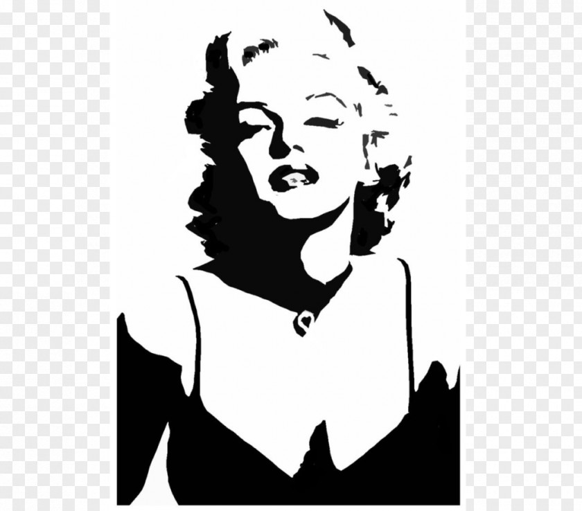 Silhouette Stencil Hollywood Image Mona Lisa PNG