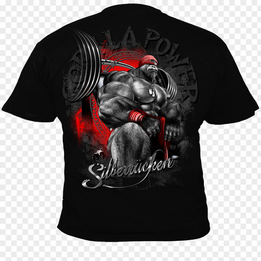 T-shirt Gorilla Hoodie Silberrücken Clothing PNG