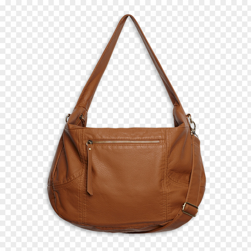 Brown Bag Hobo Leather Handbag Haversack PNG