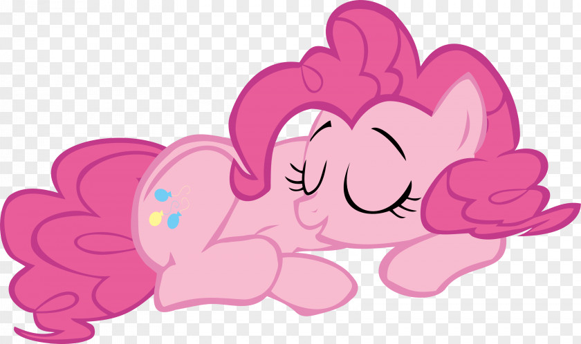 Sleeping Pinkie Pie Rarity Rainbow Dash Pony Sleep PNG