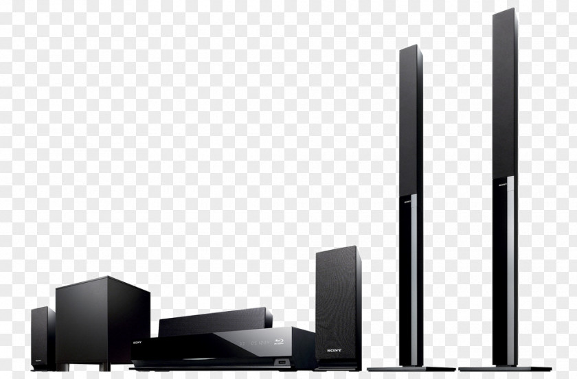 Sony Blu-ray Disc Home Theater Systems 5.1 Surround Sound LED-backlit LCD PNG