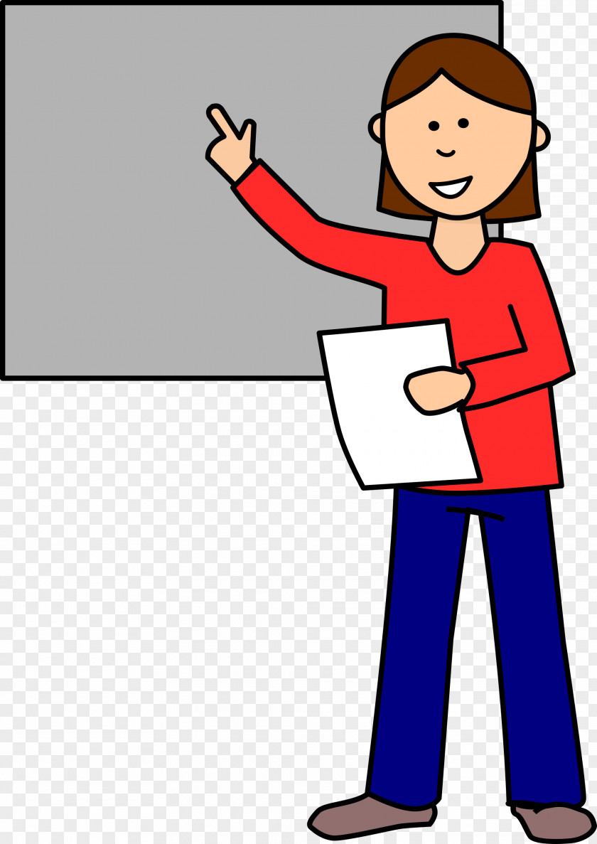 Teacher Presentation Student Clip Art PNG