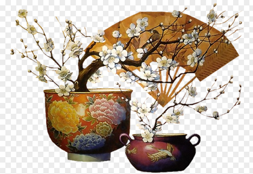 Vase Animation Chinese Painting Polyvore Drawing PNG