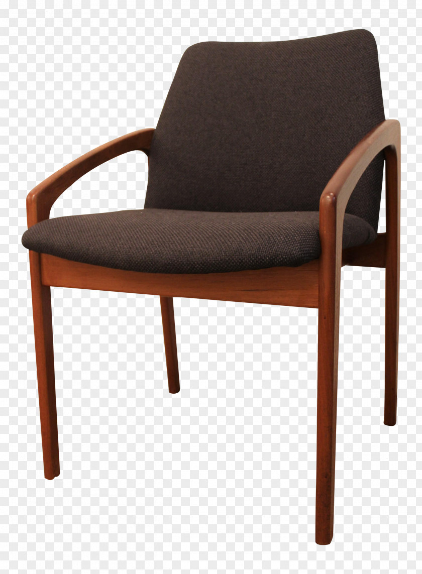 Armchair Chair Armrest Wood Furniture PNG