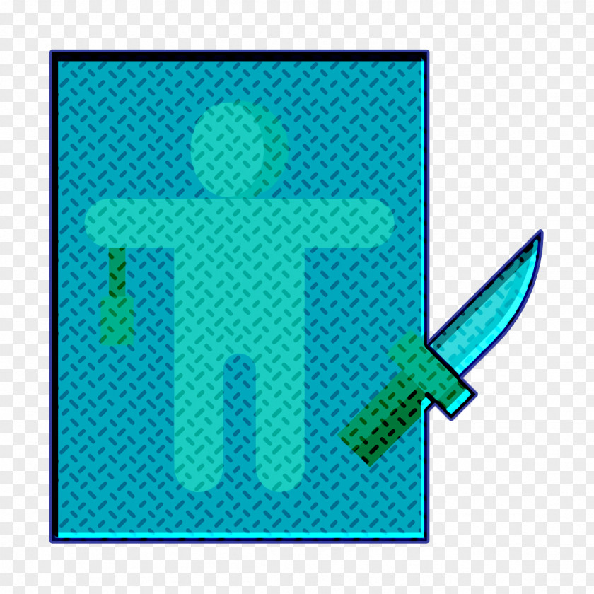 Electric Blue Azure Autopsy Icon Corpse Death PNG