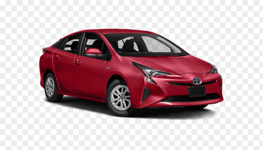 Toyota 2018 Prius Two Hatchback Three One Car PNG