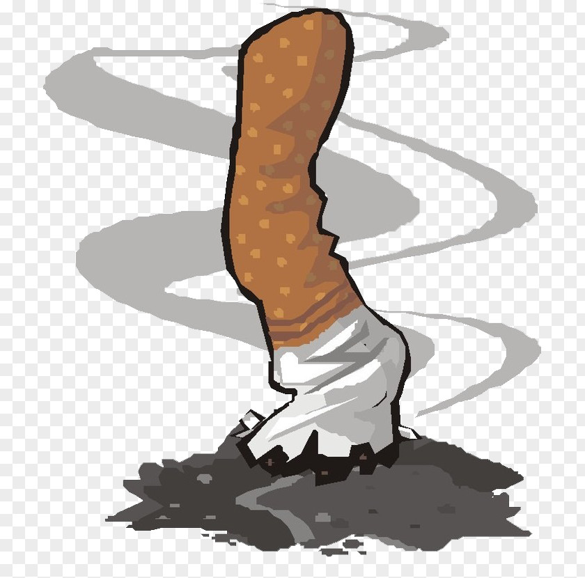 Twisted Burning Cigarette Butts Tobacco Smoking Hohai University Combustion PNG