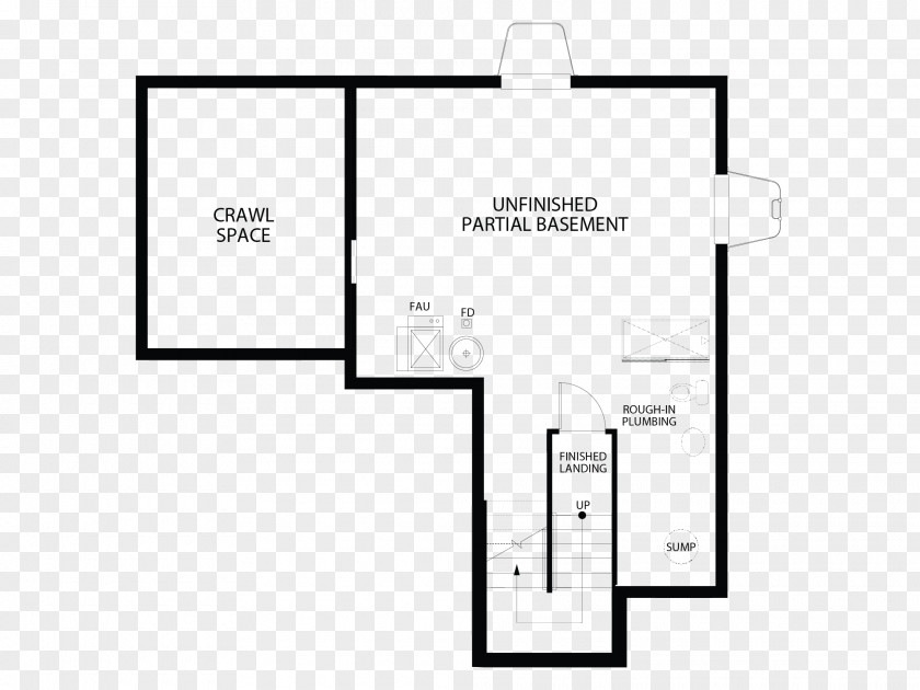 Basement Urimakuhigashi 2-chome House Plan （株）常口アトム Paper PNG