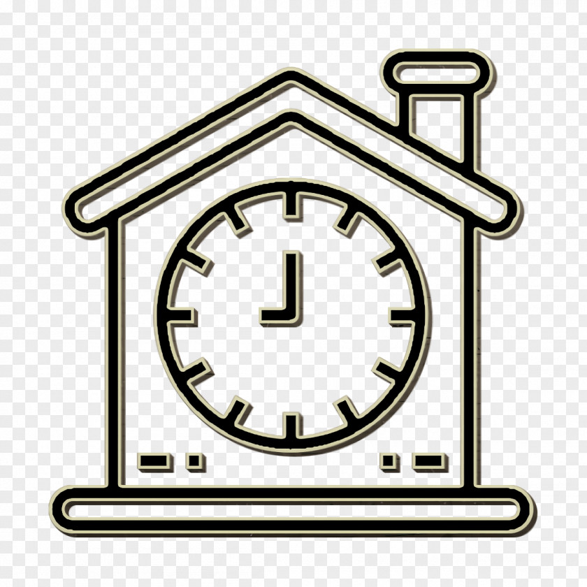 Clock Icon Home PNG