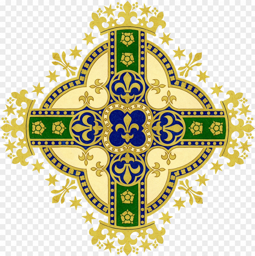 Emblem Crest Cross Symbol PNG