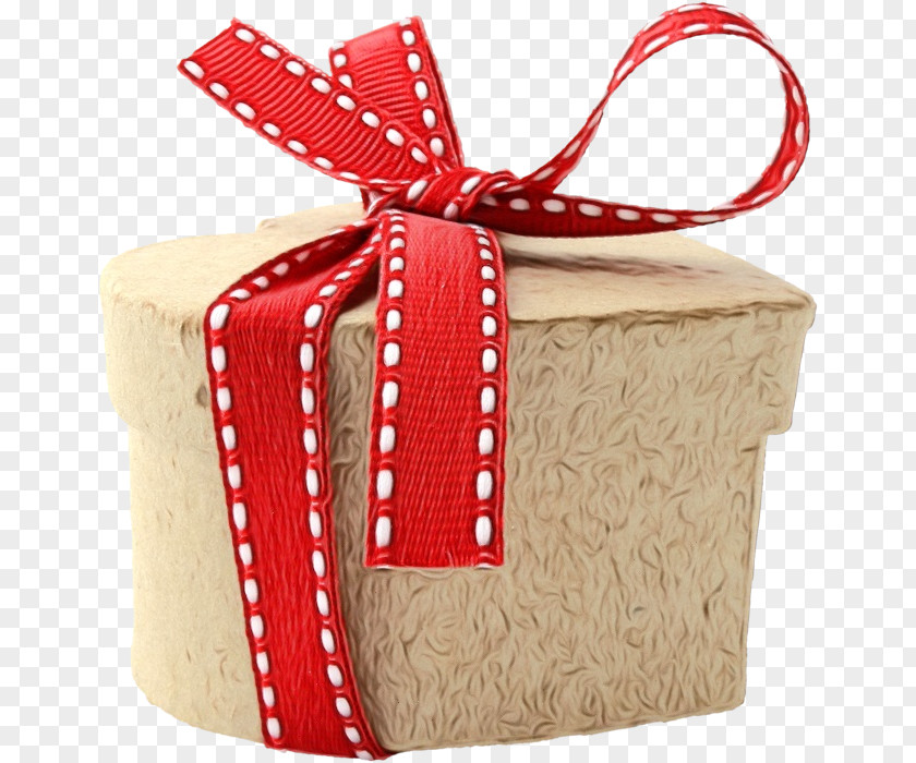 Fashion Accessory Beige Present Red Gift Wrapping Ribbon Box PNG