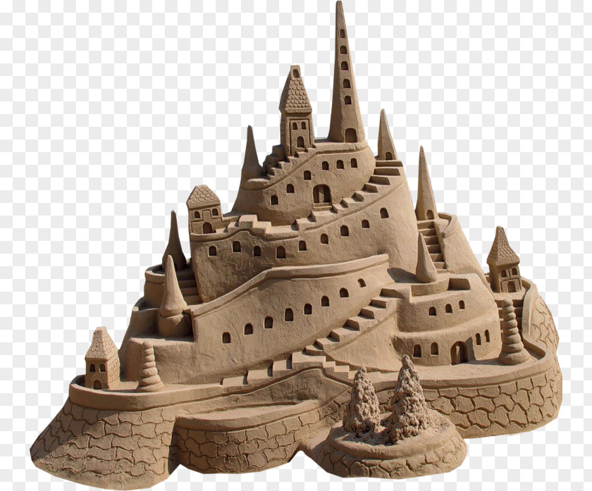 Sand Castle Art And Play Beach Sculpture PNG