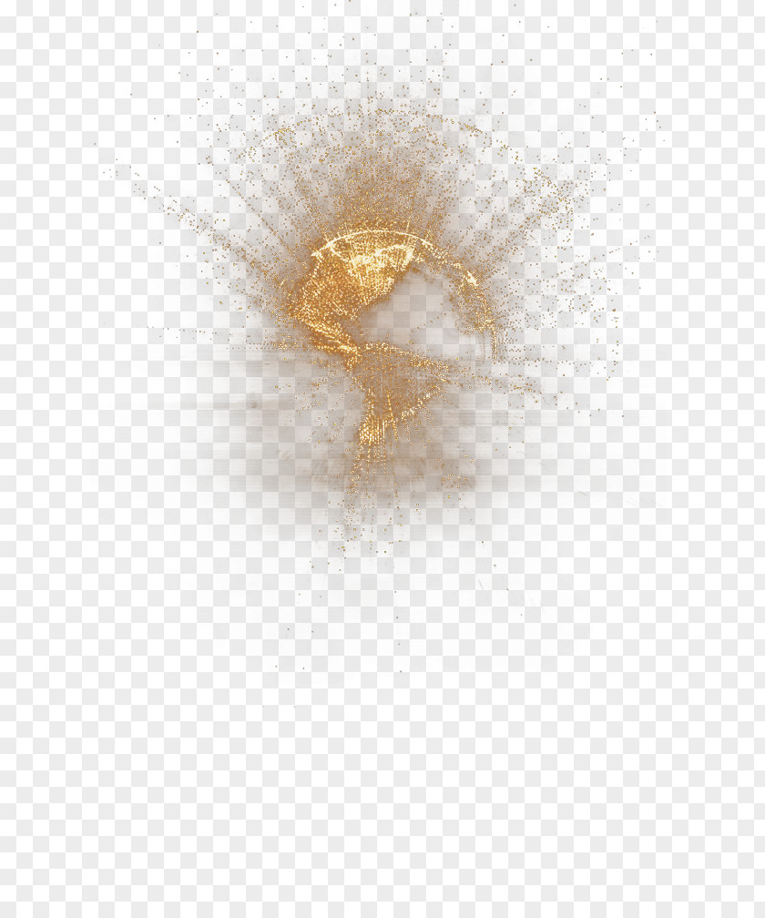 Flying Golden Sand Gold Euclidean Vector PNG