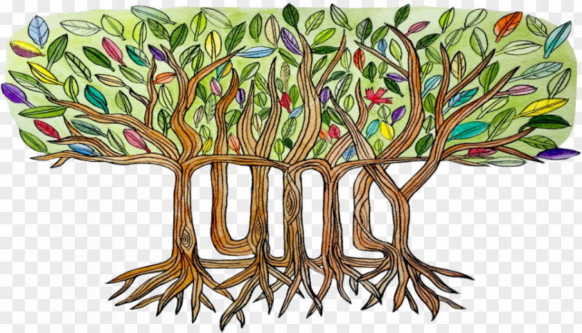 Hippie Tree Netflix Farm Art PNG