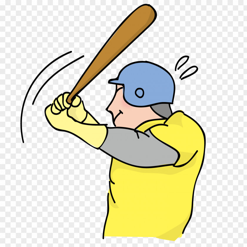 Play Baseball Boy Illustration PNG