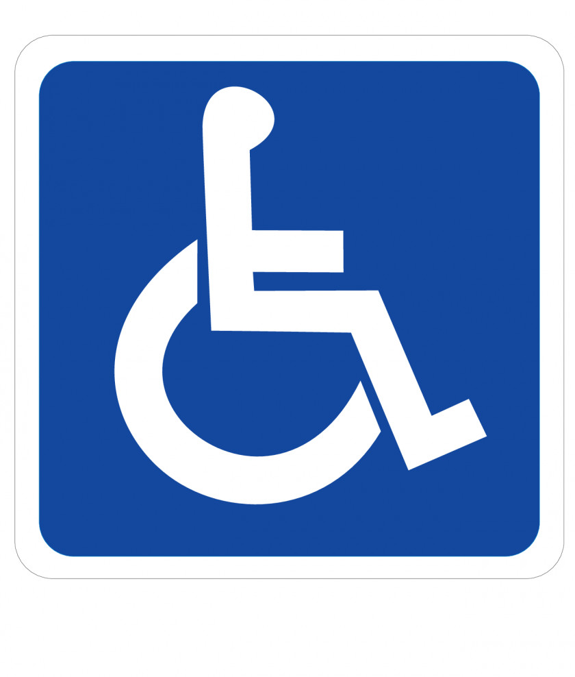 Wheelchair Sign Disability Safety Disabled Parking Permit PNG