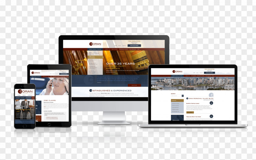 Responsive Web Design Page PNG