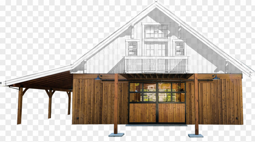 Barn House Plan Pole Building Framing Apartment PNG
