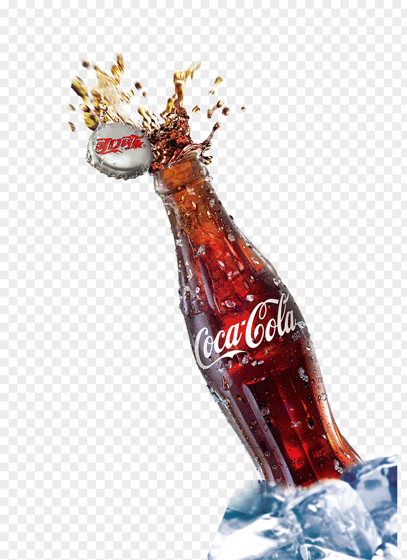 Creative Coca-Cola Carbonated Drinks Soft Drink PNG