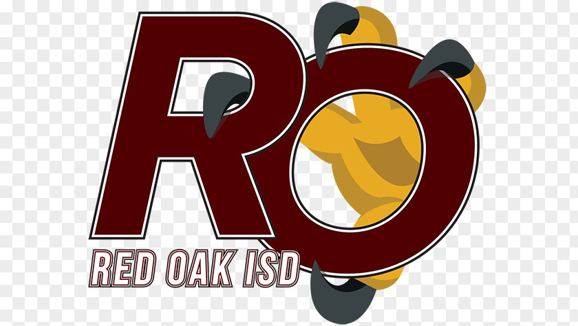 High School Volunteer Red Oak Independent District Logo Product Design Brand PNG