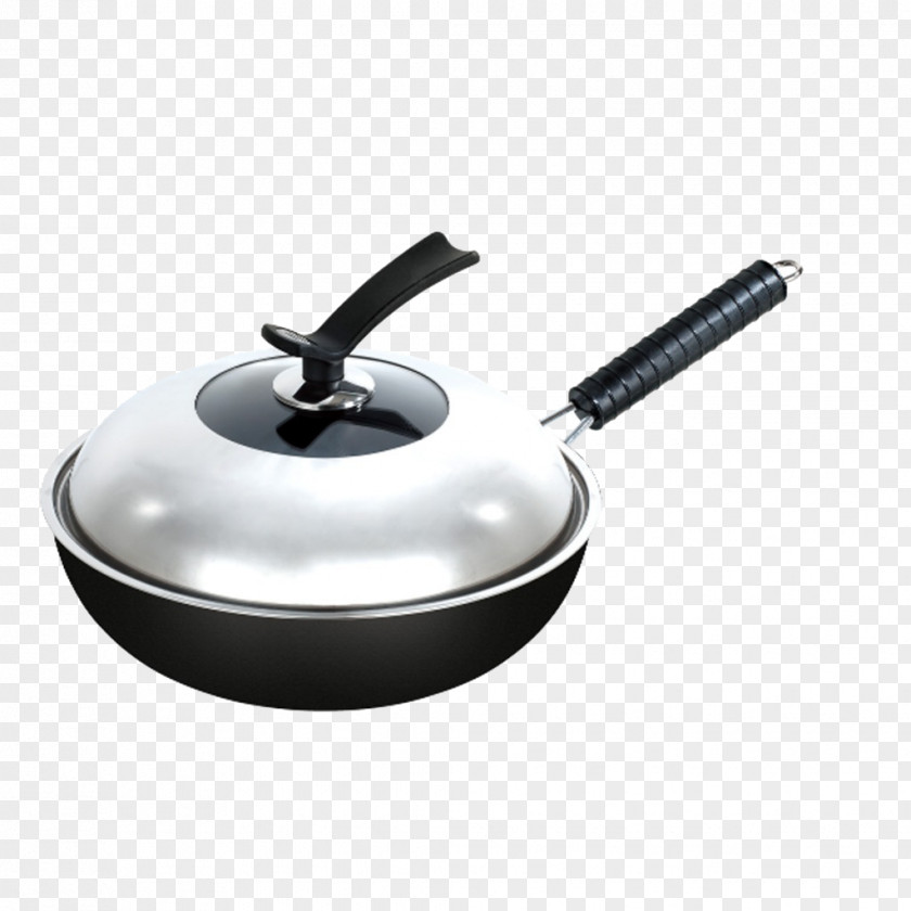 Non-stick Kitchen Nonstick Pans Wok Surface Stock Pot Cookware And Bakeware Frying Pan PNG