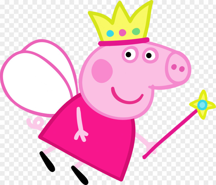 Party Birthday Princess Peppa Image Drawing PNG