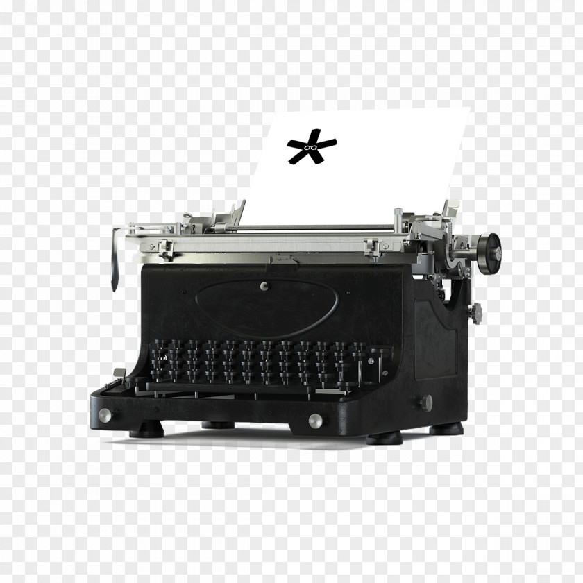 Printing Advertising Typewriter Marketing Brand Management Market Research PNG