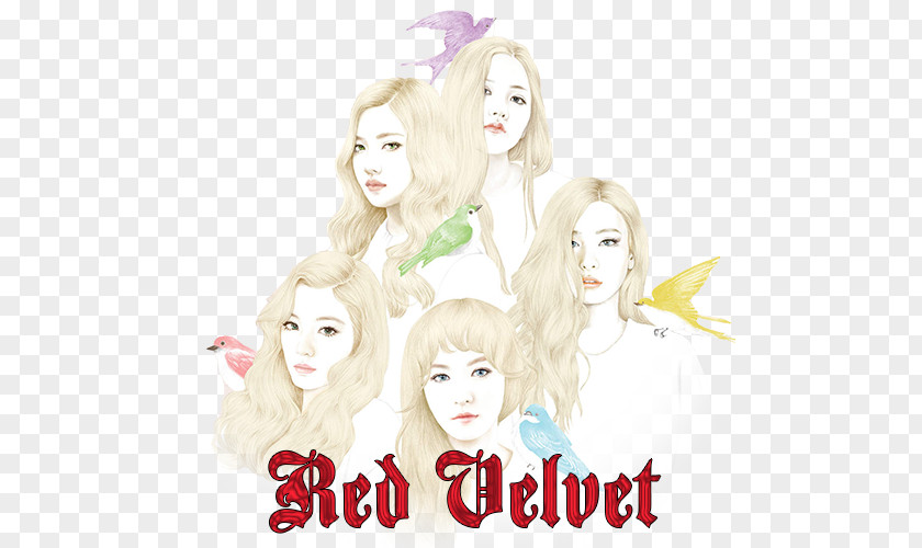 Red Velvet Logo Ice Cream Cake Be Natural Extended Play PNG