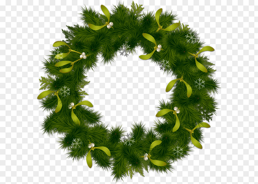 Christmas Wreath Clip Art PNG