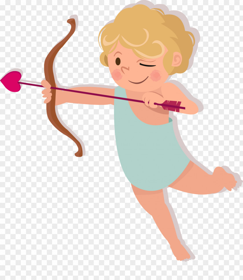 Cute Cupid Vector Material Adobe Illustrator Illustration PNG