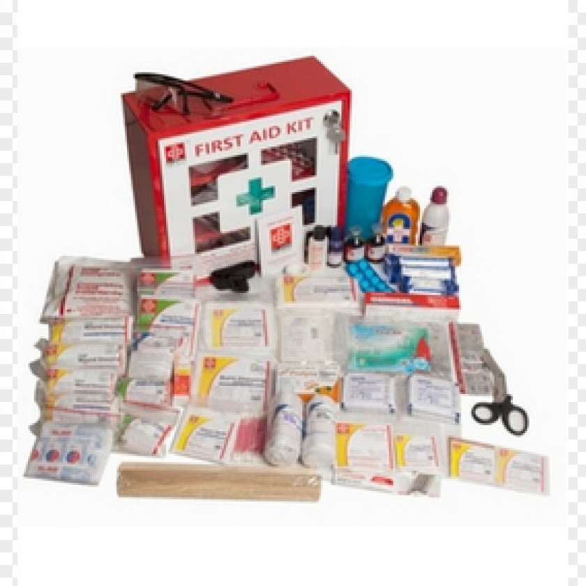 First Aid Kit Kits Supplies Medical Equipment Medicine Bandage PNG