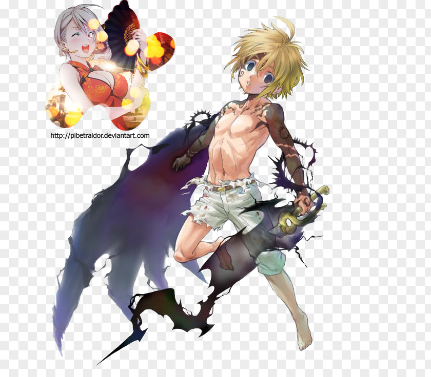 The Seven Deadly Sins Meliodas Mortal Sin PNG