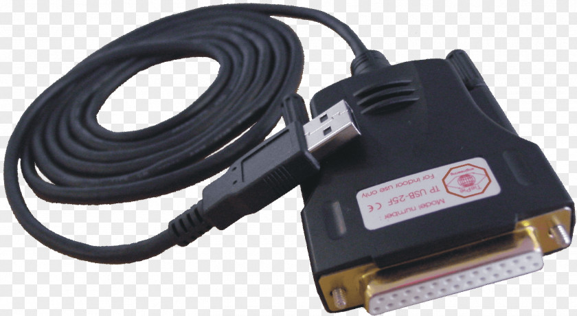 USB Serial Cable Adapter Port Computer Hardware PNG
