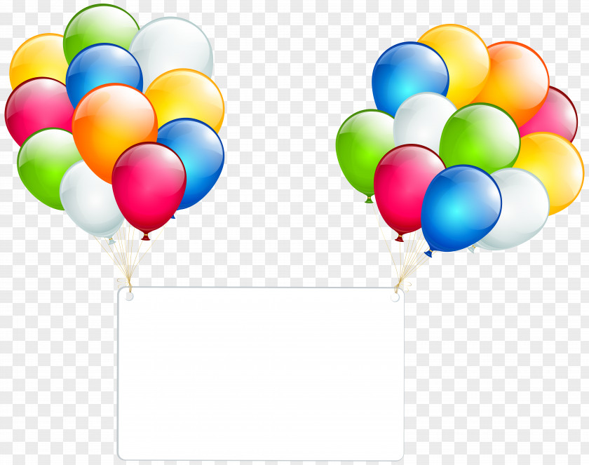 Birthday Card With Balloons Transparent Clip Art Greeting Wedding Invitation Wish PNG