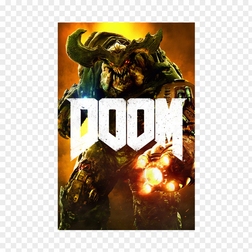 Doom II PlayStation 4 Poster PNG