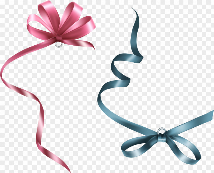 Flat Design Ribbon Graphic Image PNG