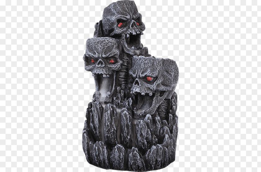 Personality Skull Censer Incense Ceramic Furnace PNG