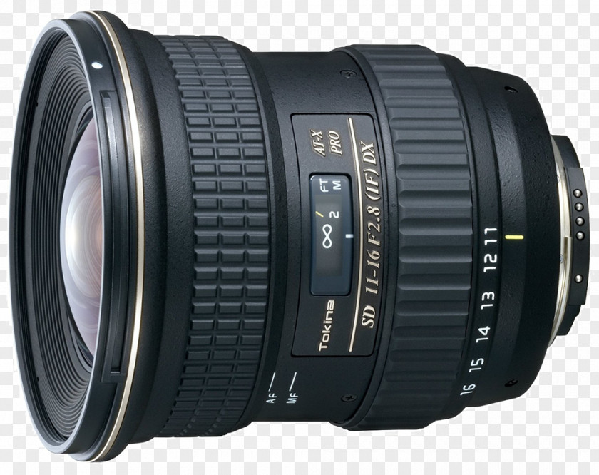 Camera Lens Canon EF Mount Tokina Wide-angle PNG
