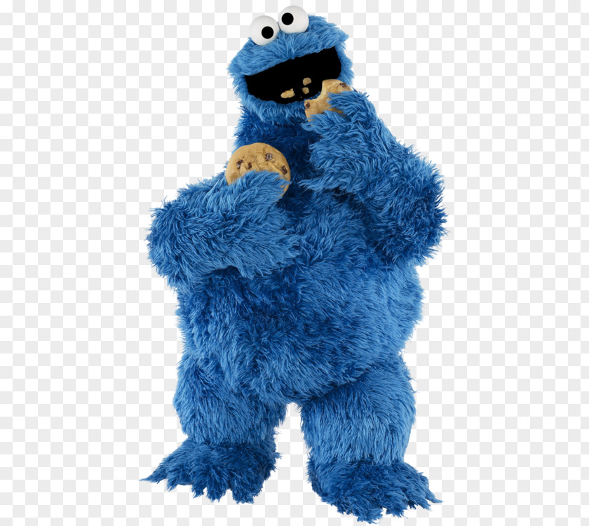 Monster Cookie Ernie Big Bird Bert Elmo PNG