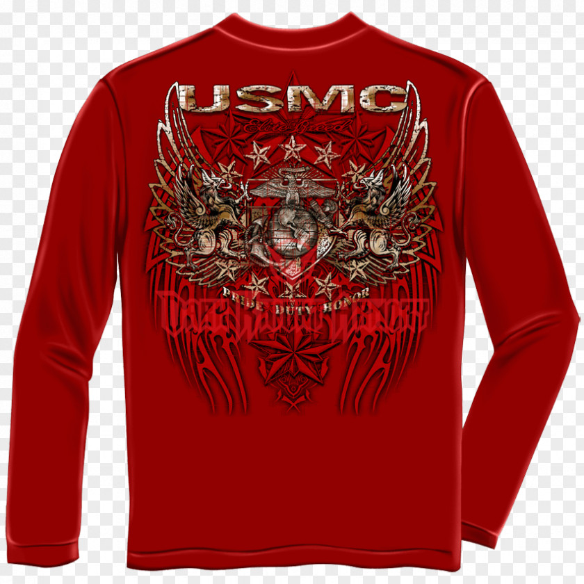 T-shirt Long-sleeved Hoodie United States Of America PNG