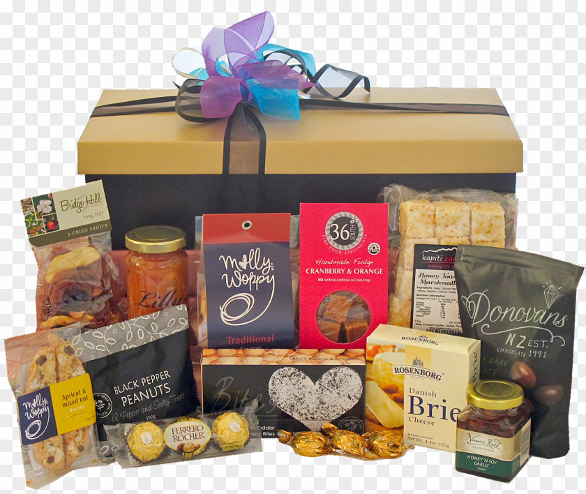 Traditional Gourmet Culture Food Gift Baskets Hamper Peanut Butter Cookie Wine PNG