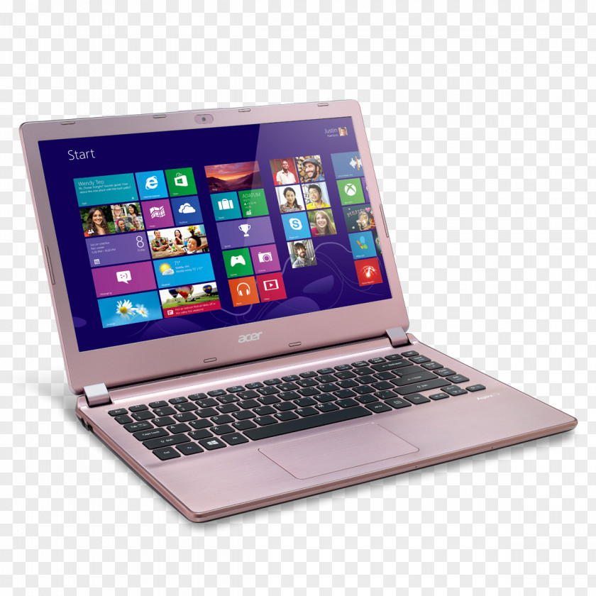 Bigger Zoom Big Laptop Acer Aspire Notebook Intel Core PNG