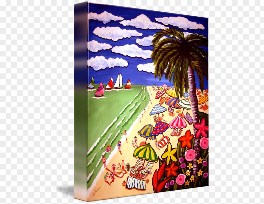 Flower Pismo Beach Advertising Douchegordijn Curtain PNG