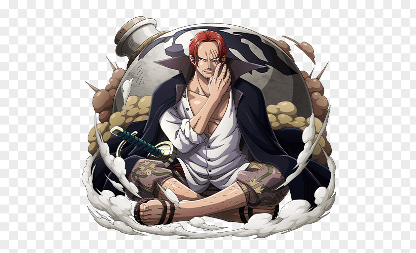 One Piece Shanks Treasure Cruise Monkey D. Luffy Akainu Dracule Mihawk PNG