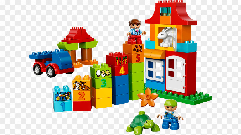 Toy LEGO 10580 DUPLO Deluxe Box Of Fun Lego Duplo Block PNG