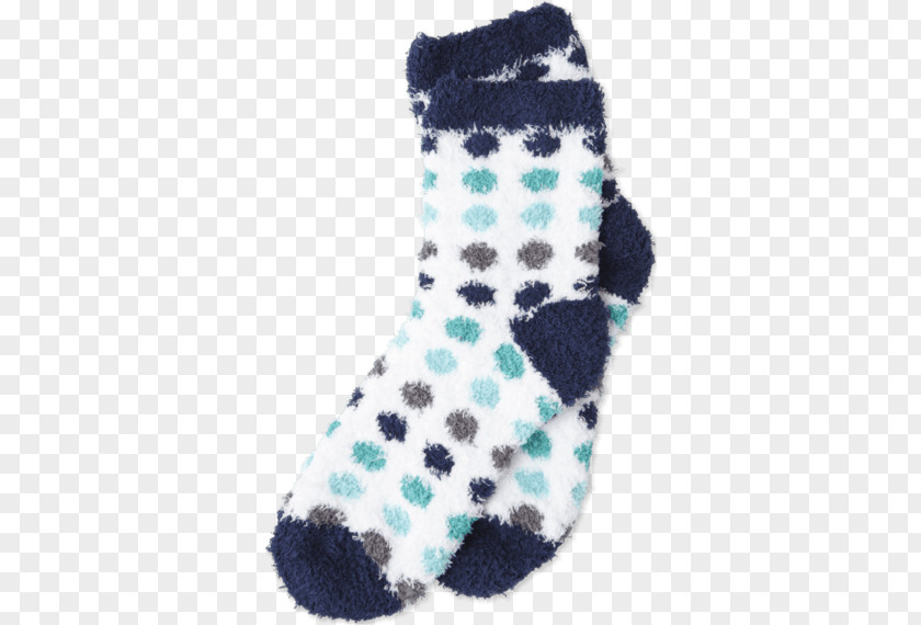 Watercolor Polka Dot Sock Shoe PNG