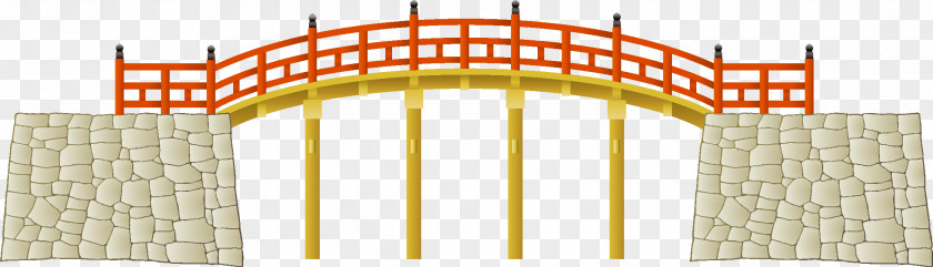 Bridge Landscape Euclidean Vector PNG