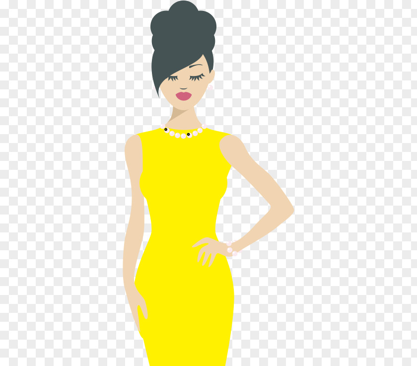 Fashion Cartoon Women Woman Illustration PNG