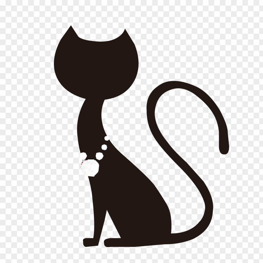 Kitten Whiskers Black Cat 貓咪.cat PNG