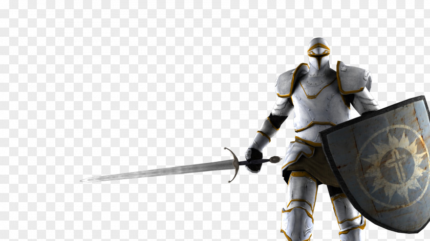 Medieval Middle Ages Knight Lance Weapon Rendering PNG